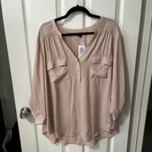 Torrid Chiffon Blouse